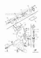BRANDSTOF SYSTEEM 1 voor Yamaha F70A Electric Starter, Remote Control, Power Trim & Tilt, Shaft 20