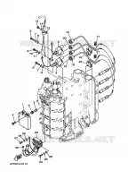 ELECTRISCH 1 voor Yamaha F80A 4 Stroke, Electric Starter, Remote Control, Power Trim & Tilt 2001