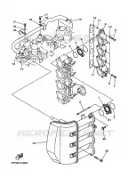 INLAAT voor Yamaha F80A 4 Stroke, Electric Start, Remote Control, Power Trim & Tilt 1999