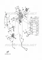 ELECTRISCH 2 voor Yamaha F80B Electric Starter, Remote Control, Power Trim & Tilt, Shaft 25