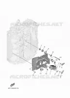 ELEKTRISCHE ONDERDELEN 4 voor Yamaha F80D Electric Starter, Remote Control, Power Trim & Tilt, Shaft 25