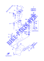 REPARATIESET 4 voor Yamaha FT50B 4 Stroke, High Thrust, Electric Starter, Remote Control, Power Trim & Tilt 1997