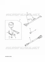 TELLERSET voor Yamaha FT50C High Thrust, Electric Starter, Remote Control, Power Trim & Tilt, Shaft 20