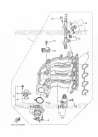 INLAAT 1 voor Yamaha FT50J High Thrust, Electric Starter, Remote Control, Power Trim & Tilt, Shaft 20