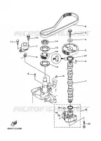 OLIEPOMP voor Yamaha T60T High Thrust, Electric Start, Power Trim & Tilt, Remote Control, Shaft 20