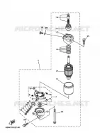 STARTMOTOR voor Yamaha T60T High Thrust, Electric Start, Power Trim & Tilt, Remote Control, Shaft 20