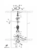 STARTMOTOR voor Yamaha 115B 2 Stroke, Electric Starter, Remote Control, Power Trim & Tilt 2001