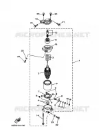 STARTMOTOR voor Yamaha 115C 2 Stroke, Electric Starter, Remote Control, Power Trim & Tilt 2001