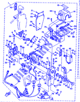 AFSTANDSBEDIENING 3 voor Yamaha 115C 2 Stroke, Electric Starter, Remote Control, Power Trim & Tilt 1993