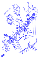 BRANDSTOF SYSTEEM 1 voor Yamaha 130B 2 Stroke, Electric Starter, Remote Control, Power Trim & Tilt 1994