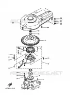 DYNAMO voor Yamaha F100A 2 Stroke, Electric Starter, Remote Control, Power Trim & Tilt 2001
