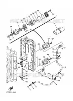 CARBURATEUR  voor Yamaha F100A 2 Stroke, Electric Starter, Remote Control, Power Trim & Tilt 2001