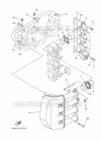 INLAAT voor Yamaha F100B Electric Starter, Remote Control, Power Trim & Tilt, Shaft 25