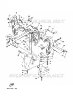 KUIPFRAME voor Yamaha F100B Electric Starter, Remote Control, Power Trim & Tilt, Shaft 25