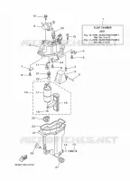 BENZINEPOMP 1 voor Yamaha F100D Electric Starter, Remote Control, Power Trim & Tilt, Shaft 25