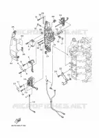 ELECTRISCH 2 voor Yamaha F100D Electric Starter, Remote Control, Power Trim & Tilt, Shaft 20