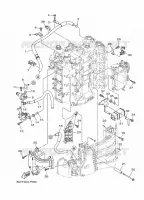 INLAAT 2 voor Yamaha F115A Electric Starter, Remote Control, Power Trim & Tilt, Shaft 25