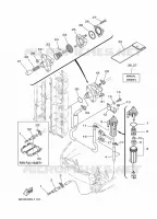 BRANDSTOF SYSTEEM 1 voor Yamaha F115A Electric Starter, Remote Control, Power Trim & Tilt, Shaft 25