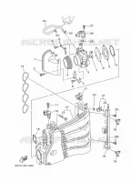INLAAT 1 voor Yamaha F115A Electric Starter, Remote Control, Power Trim & Tilt, Shaft 25