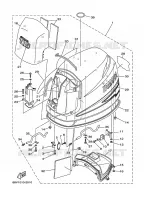 KUIP BOVENSTE voor Yamaha F115 Electric Start, Power Trim & Tilt, Remote Control, Shaft 20