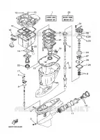 REPARATIESET 2 voor Yamaha F115A 4 Stroke, Electric Starter, Remote Control, Power Trim & Tilt 2002