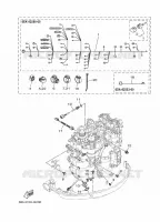 ELECTRISCH 5 voor Yamaha FL115B Counter Rotation, Electric Starter, Power Trim & Tilt, Shaft 25