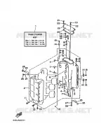 CILINDER EN CARTERDELEN 1 1 voor Yamaha 175D 2 Stroke, Electric Starter, Remote Control, Power Trim & Tilt 1996