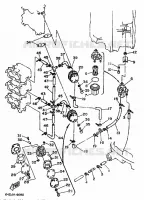 BRANDSTOF SYSTEEM 1 voor Yamaha 175D 2 Stroke, Electric Starter, Remote Control, Power Trim & Tilt 1996