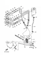 OLIEPOMP 2 (200/L200:SWS) voor Yamaha 175D 2 Stroke, Electric Starter, Remote Control, Power Trim & Tilt 1996