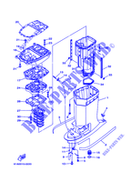 DEKSEL voor Yamaha 250A Electric Starter, Remote Control, Power Trim& Tilt, Oil injection 2001