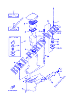 REPARATIESET 3 voor Yamaha 250A Electric Starter, Remote Control, Power Trim& Tilt, Oil injection 2001