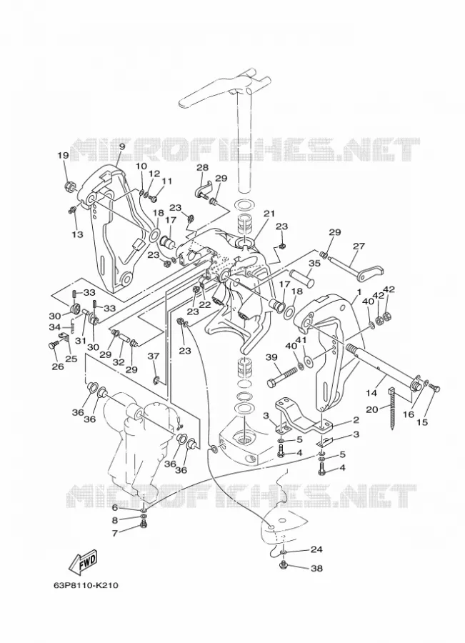 KUIPFRAME Yamaha OUTBOARD ENGINES 150hp (110.3kW) 2011 F150  F150AETL
