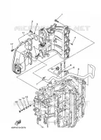 INLAAT 1 voor Yamaha F150A Electric Starter, Remote Control, Power Trim & Tilt, Shaft 20