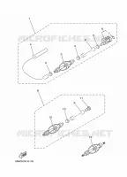 BRANDSTOF SYSTEEM 2 voor Yamaha F150B Electric Starter, Remote Control, Power Trim & Tilt, Shaft 25