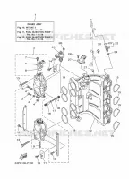 INLAAT 3 voor Yamaha F150D Electric Starter, Remote Control, Power Trim & Tilt, Shaft 25