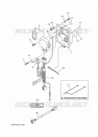 OPTIONELE ONDERDELEN 1 voor Yamaha F150D Electric Starter, Remote Control, Power Trim & Tilt, Shaft 25