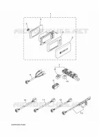 OPTIONELE ONDERDELEN 2 voor Yamaha F150D Electric Starter, Remote Control, Power Trim & Tilt, Shaft 25