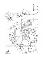 BENZINEPOMP 2 voor Yamaha F200A Electric Starter, Remote Control, Power Trim & Tilt, Shaft 25
