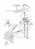 KLEPPEN voor Yamaha F200F Electric Starter, Remote Control, Power Trim & Tilt, Shaft 20