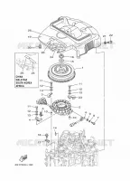 DYNAMO voor Yamaha F200B Electric Starter, Remote Control, Power Trim & Tilt, Shaft 25