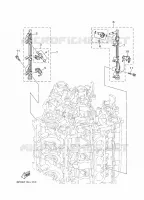 GASKLEP HUIS 3 voor Yamaha F200B Electric Starter, Remote Control, Power Trim & Tilt, Shaft 25
