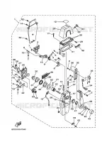 AFSTANDSBEDIENING voor Yamaha F200B Electric Starter, Remote Control, Power Trim & Tilt, Shaft 25
