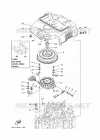 DYNAMO voor Yamaha F200B Electric Starter, Remote Control, Power Trim & Tilt, Shaft 25