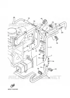 GASKLEP HUIS 2 voor Yamaha F200C 4 Stroke, Electric Starter, Remote Control, Power Trim & Tilt 2008
