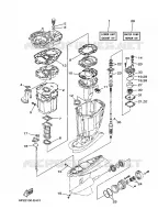 REPARATIESET 2 voor Yamaha F200C 4 Stroke, Electric Starter, Remote Control, Power Trim & Tilt 2006