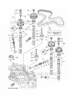 KLEPPEN voor Yamaha F225F Electric Starter, Remote Control, Power Trim & Tilt, Shaft 30