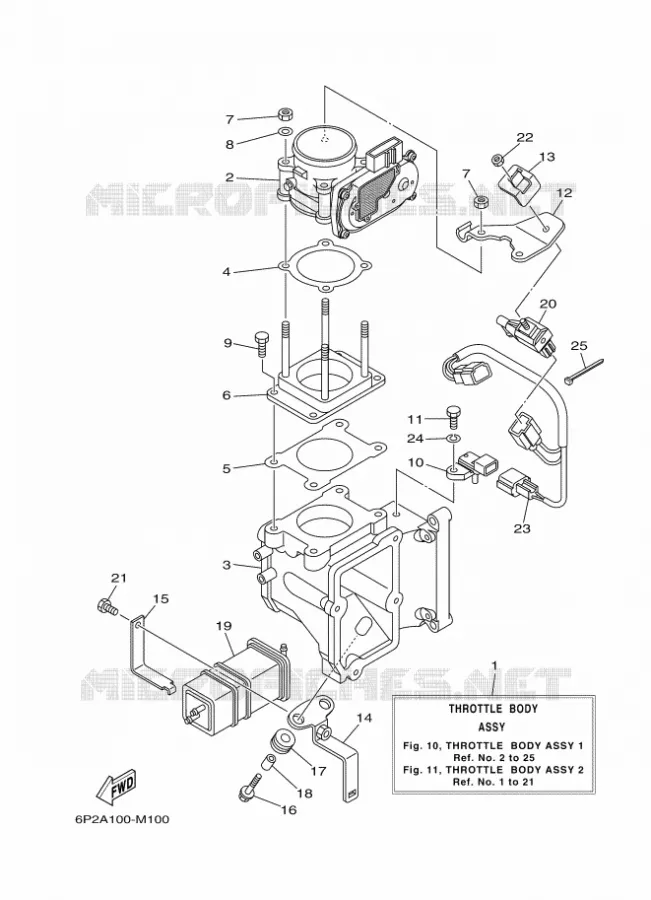 GASKLEP HUIS Yamaha OUTBOARD ENGINES 250hp (183.8kW) 2016 F250  F250GETX