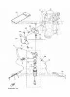BRANDSTOF SYSTEEM 1 voor Yamaha F300X Electric Starter, Digital Control, Power Trim & Tilt, Shaft 25