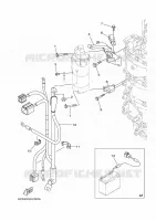 ELECTRISCH 5 voor Yamaha F300X Electric Starter, Digital Control, Power Trim & Tilt, Shaft 25