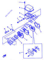 INLAAT voor Yamaha 6D 2 Stroke, Electric Start, Manual Tilt 1992